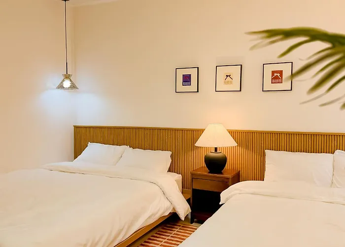 アパート 강남 선정릉 감성숙소,코엑스,잠실,강남 핫플,넷플릭스,최대6인,무료짐보관